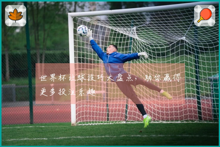 世界杯让球技巧大盘点，助你赢得更多投注乐趣